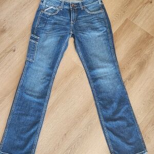 Ariat Women's Straight Leg Blue Jeans